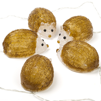 PerfectLED Kerstfiguur egel | PerfectLED | 5 stuks (Kerstslinger, Acryl, Timer, Binnen/Buiten) AGX000130 K151000769 - 5
