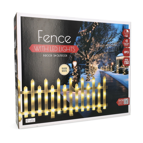 PerfectLED Kerstfiguur hekje | PerfectLED | 35.6 x 24.4 cm | 8 stuks (Led, Timer, Warm wit, Binnen/Buiten) AVX000020 K151001030 - 4