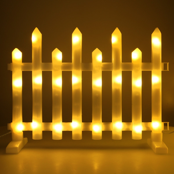 PerfectLED Kerstfiguur hekje | PerfectLED | 35.6 x 24.4 cm | 8 stuks (Led, Timer, Warm wit, Binnen/Buiten) AVX000020 K151001030 - 1