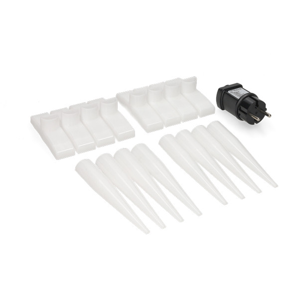 PerfectLED Kerstfiguur hekje | PerfectLED | 35.6 x 24.4 cm | 8 stuks (Led, Timer, Warm wit, Binnen/Buiten) AVX000020 K151001030 - 2