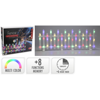 PerfectLED Kerstfiguur hekje | PerfectLED | 8 stuks (Led, Timer, Gekleurd, Binnen/Buiten) AVX000030 K151001031 - 3