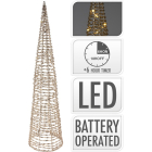 PerfectLED Kerstfiguur kegel | 16 x 60 cm (Led, Timer, Binnen) AMZ105310 K150303854 - 4