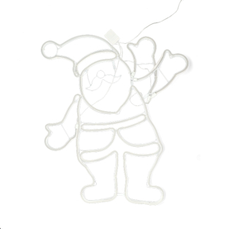 PerfectLED Kerstfiguur kerstman | PerfectLED | 55 x 61 cm (Bewegend licht, 509 leds, Netstroom, Timer, Binnen/Buiten) AXD200020 K151001028