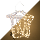 PerfectLED Kerstfiguur lantaarn | 22 x 25 cm (144 lampjes, Binnen/Buiten) XX8115700 K150303789 - 1