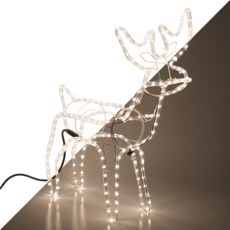 PerfectLED Kerstfiguur rendier | 60 cm (216 lampjes, Binnen/Buiten) AXS100030 K150302764 - 