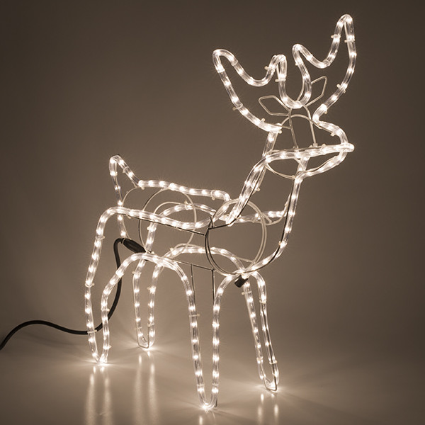 PerfectLED Kerstfiguur rendier | 60 cm (216 lampjes, Binnen/Buiten) AXS100030 K150302764 - 