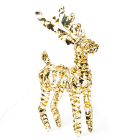 PerfectLED Kerstfiguur rendier | PerfectLED | 24 x 8 x 37 centimeter (Timer, Warm wit, Kunststof/ijzer, Binnen/Buiten, Goud) AMZ112230 K151000774 - 3