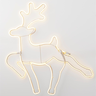 PerfectLED Kerstfiguur rendier | PerfectLED | 54 x 59 cm (Bewegend licht, 343 leds, Netstroom, Timer, Binnen/Buiten) AXD200000 K151001027