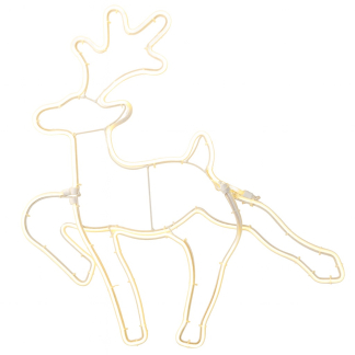 PerfectLED Kerstfiguur rendier | PerfectLED | 54 x 59 cm (Bewegend licht, 343 leds, Netstroom, Timer, Binnen/Buiten) AXD200000 K151001027 - 2
