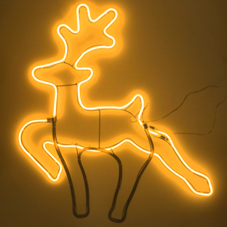 PerfectLED Kerstfiguur rendier | PerfectLED | 54 x 59 cm (Bewegend licht, 343 leds, Netstroom, Timer, Binnen/Buiten) AXD200000 K151001027 - 3