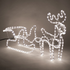 PerfectLED Kerstfiguur rendier met slee | 44 centimeter (324 LEDs, Binnen/Buiten) AXS100000 K150302763 - 3