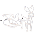 PerfectLED Kerstfiguur rendier met slee | 44 centimeter (324 leds, Binnen/Buiten) AXS100000 K150302763 - 2