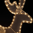 PerfectLED Kerstfiguur rendier met slee | 62 cm (756 LEDs, Binnen/Buiten) AXS100050 K151000382 - 3