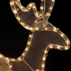 PerfectLED Kerstfiguur rendier met slee | 62 cm (756 leds, Binnen/Buiten) AXS100050 K151000382 - 3