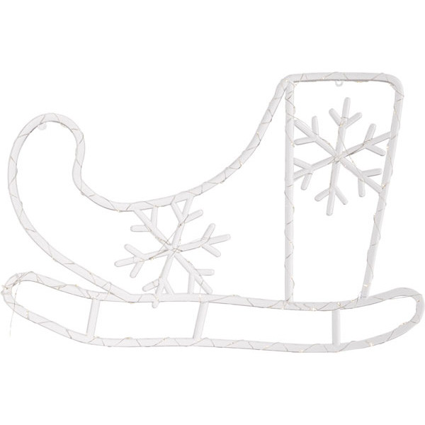 PerfectLED Kerstfiguur rendier met slee | PerfectLED | 130 x 51 cm (180 leds, Timer, Binnen/Buiten) AVX101100 K151002205 - 2