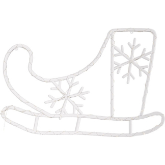 PerfectLED Kerstfiguur rendier met slee | PerfectLED | 130 x 51 cm (180 leds, Timer, Binnen/Buiten) AVX101100 K151002205 - 2
