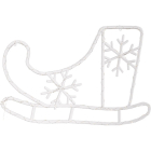 PerfectLED Kerstfiguur rendier met slee | PerfectLED | 130 x 51 cm (180 leds, Timer, Binnen/Buiten) AVX101100 K151002205 - 2