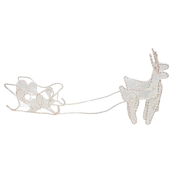 PerfectLED Kerstfiguur rendier met slee | PerfectLED | 62 cm (756 leds, Binnen/Buiten) AXS100050 K151000382 - 2