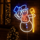 PerfectLED Kerstfiguur sneeuwpop | PerfectLED | 76 x 83 cm (Bewegend licht, 813 leds, Netstroom, Timer, Binnen/Buiten) AXD200050 K151001029 - 3