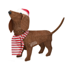 PerfectLED Kerstfiguur teckel | PerfectLED | 70 x 14 x 43 cm (40 leds, Warm wit, Batterijen, Binnen/Buiten) AMZ130090 K151001026 - 1