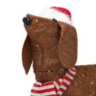PerfectLED Kerstfiguur teckel | PerfectLED | 70 x 14 x 43 cm (40 leds, Warm wit, Batterijen, Binnen/Buiten) AMZ130090 K151001026 - 2