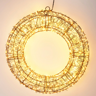 PerfectLED Kerstkrans | PerfectLED | Ø 38 cm (350 leds, Timer, Binnen/Buiten) AMZ141220 K151001016