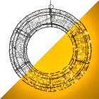 Kerstkrans | PerfectLED | Ø 38 cm (350 leds, Timer, Binnen/Buiten)