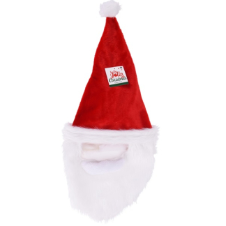 PerfectLED Kerstmuts | PerfectLED (Baard, Pluche, Rood/Wit) AAF200420 K150302983 - 2