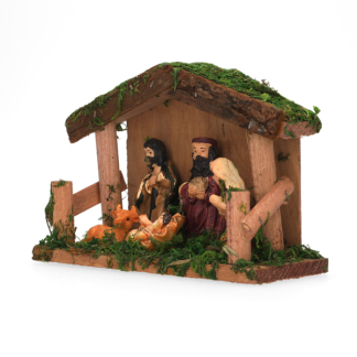 PerfectLED Kerststal | 15 x 6 x 11 cm | PerfectLED (Hout, Polystone, 6 delig) AJS000020 K151001041 - 2