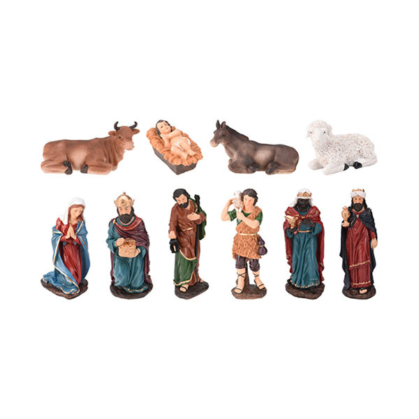 PerfectLED Kerststal | PerfectLED | Figuren tot 40 cm | 10-delig (Polyresin) AJS000080 K151002157 - 1