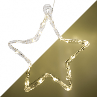 PerfectLED Kerstster met verlichting | 21.5 x 20.5 centimeter (19 leds, Timer, Binnen/Buiten) AX8107200 K150303717 - 1