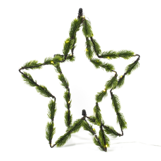 PerfectLED Kerstster met verlichting | 35 x 35 cm (40 leds, Timer, Batterij, Binnen) AMZ105870 K150303873 - 2
