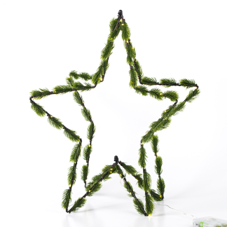 PerfectLED Kerstster met verlichting | 50 x 50 cm (50 leds, Timer, Batterij, Binnen) AMZ105880 K150303874 - 2