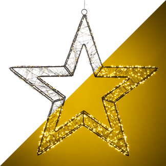 PerfectLED Kerstster met verlichting | 51 x 51 cm (1440 leds, Binnen/Buiten) AMZ105160 K150303846 - 1