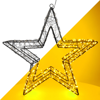 PerfectLED Kerstster met verlichting | PerfectLED | 50 cm (720 leds, Extra warm wit, Timer, Binnen/Buiten) AMZ141210 K151001015