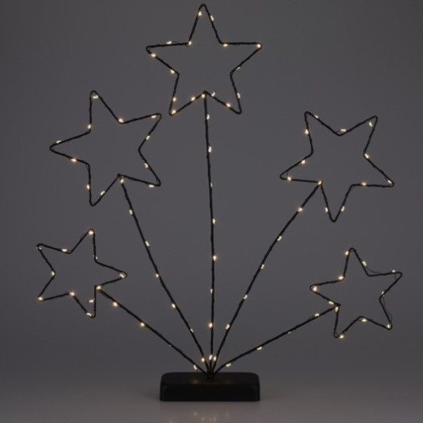 PerfectLED Kerstster op voet | PerfectLED | 42 x 4 x 52 cm (90 leds, Binnen, Zwart) AMZ140140 K151000802 - 1