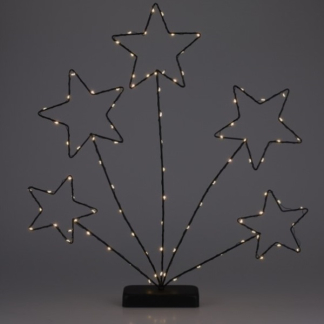 PerfectLED Kerstster op voet | PerfectLED | 42 x 4 x 52 cm (90 leds, Binnen, Zwart) AMZ140140 K151000802
