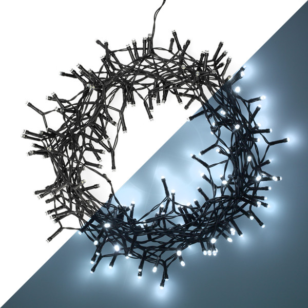 PerfectLED Kerstverlichting op batterijen | 15 meter | PerfectLED (192 leds, Timer, Binnen/Buiten, Koud wit) AX9810060 K151200211 - 1