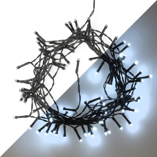 PerfectLED Kerstverlichting op batterijen | 7.5 meter | PerfectLED (96 leds, Timer, Binnen/Buiten, Koud wit) AX9810040 K151200210 - 1