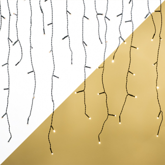 PerfectLED Koppelbare kerstverlichting | IJspegel | 3 meter | PerfectLED (160 leds, Binnen/Buiten, Extra warm wit) AX8439940 K150302716