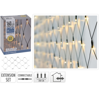 PerfectLED Koppelbare kerstverlichting | Net | 2 x 1 meter | PerfectLED (160 leds, Binnen/Buiten) AX8439920 K150302506 - 4