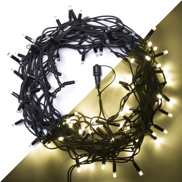 PerfectLED Koppelbare kerstverlichting multi action | Kerstlampjes | 7.5 meter (100 leds, Binnen/Buiten, Extra warm wit) AX8439910 A150302020 - 1