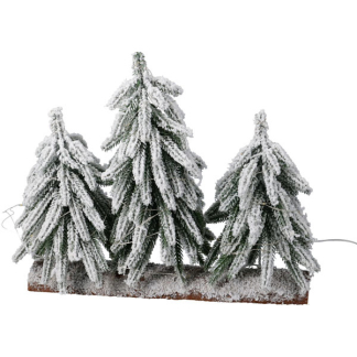 PerfectLED Kunstkerstbomen | PerfectLED | 30 en 27 cm (40 leds, Timer, Besneeuwd) AMZ143610 K151002175