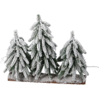 PerfectLED Kunstkerstbomen | PerfectLED | 30 en 27 cm (40 leds, Timer, Besneeuwd) AMZ143610 K151002175 - 1