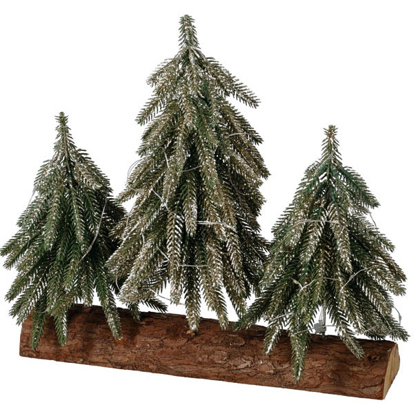 PerfectLED Kunstkerstbomen | PerfectLED | 30 en 27 cm (40 leds, Timer, Goud glitter) AMZ143550 K151002172 - 1