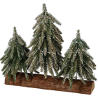 PerfectLED Kunstkerstbomen | PerfectLED | 30 en 27 cm (40 leds, Timer, Goud glitter) AMZ143550 K151002172 - 1