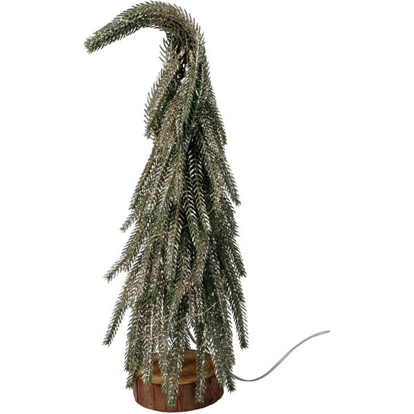 PerfectLED Kunstkerstboom | PerfectLED | 34 cm (20 leds, Timer, Goud glitter) AMZ143540 K151002171 - 1