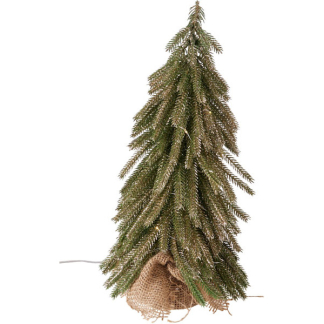 PerfectLED Kunstkerstboom | PerfectLED | 35 cm (20 micro leds, Timer, Goud glitter) AMZ143630 K151002177 - 1