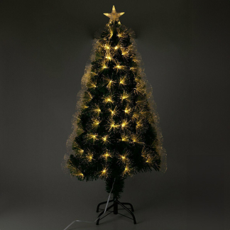 PerfectLED Kunstkerstboom | PerfectLED | 60 cm (60 leds, Fiber optic, Piek, Binnen) AFB000400 K151100092 - 2