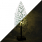 Kunstkerstboom met sneeuw | 50 centimeter (LED, Batterijen, Binnen)